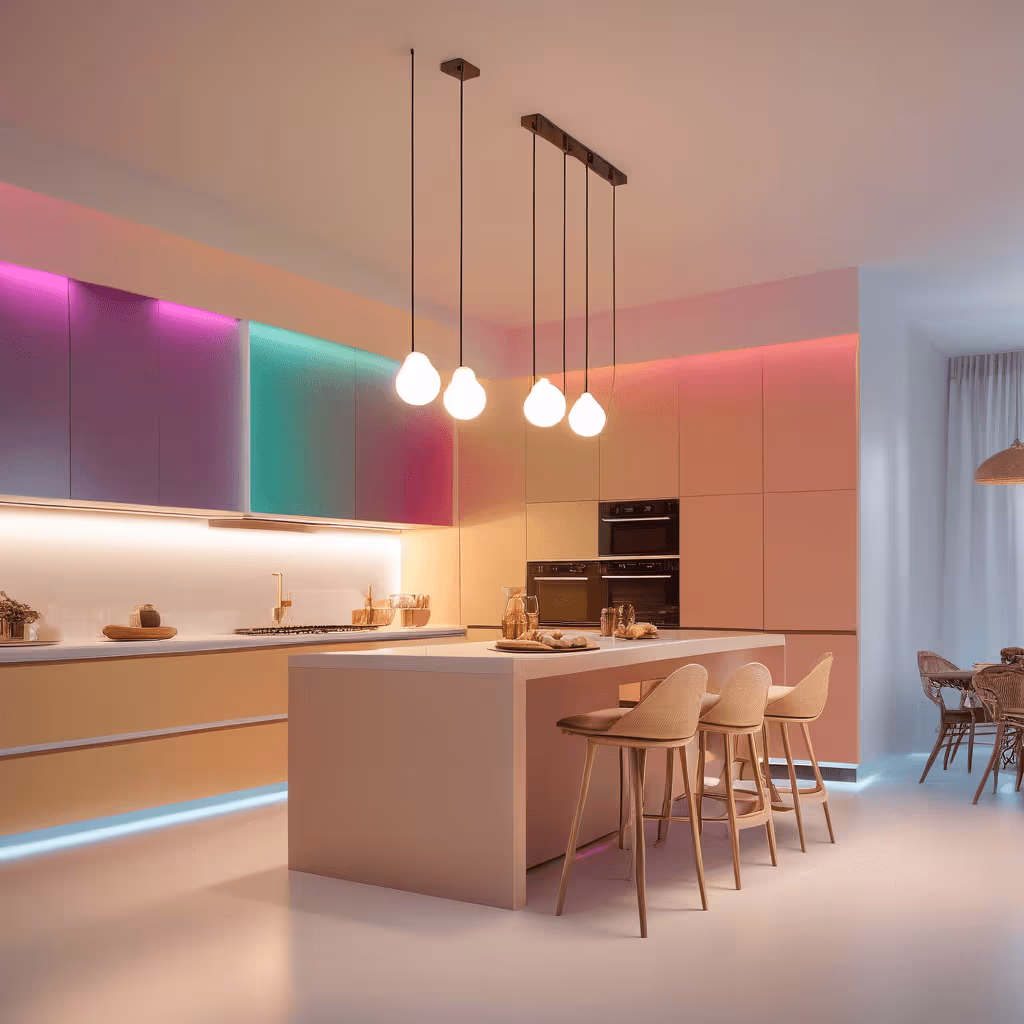 Transform your space with Wipro's Smart Lighting. Ambience for every mood